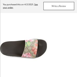 Gucci Pursuit Slides